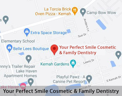 Map image for Root Canal Treatment in Kemah, TX